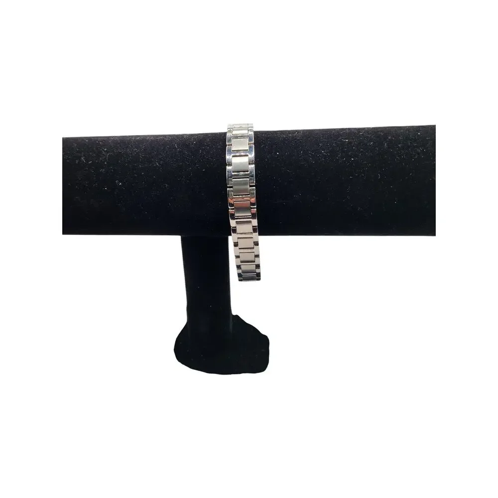 Caravelle by Bulova Mens Stainless Steel Link Bracelet - NWT